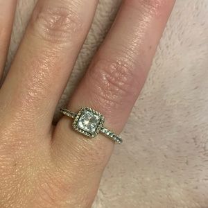 Diamond Pandora Ring Size 7